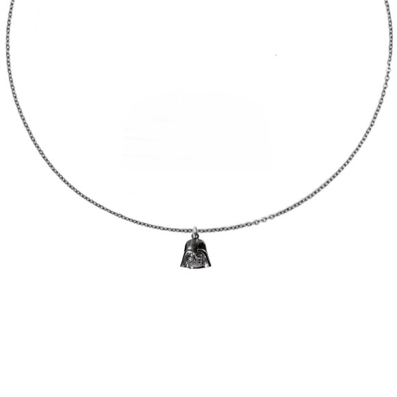 Star Wars "Darth Vader" Silver Charm Necklace - Picture 1 of 2
